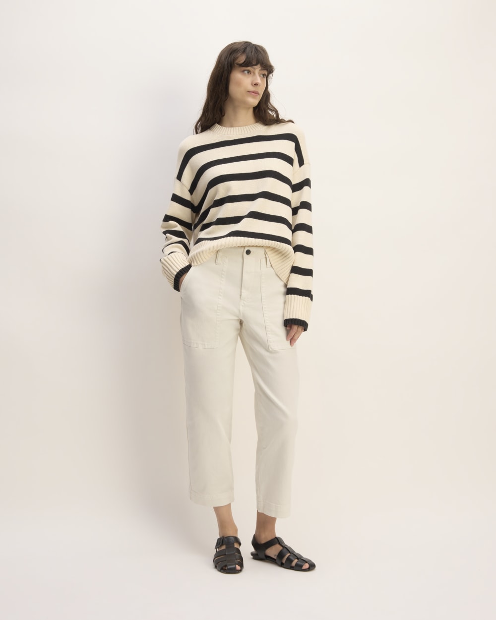The Organic Utility Pant | Bone