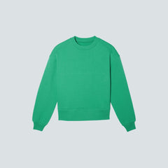 The Track Oversized Crew | Bright Jade