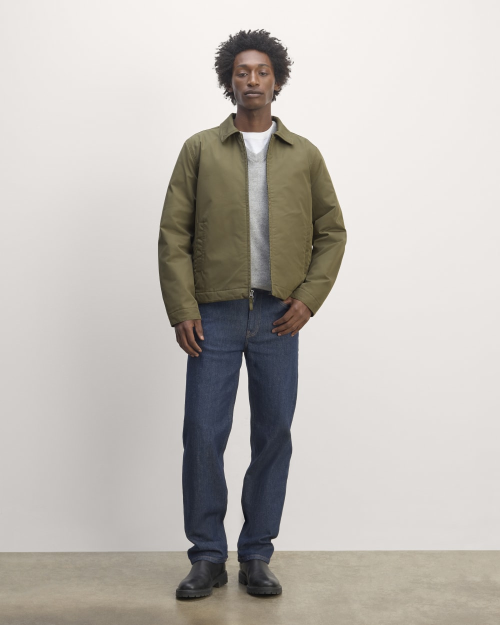 The Filled Harrington Jacket | Kalamata
