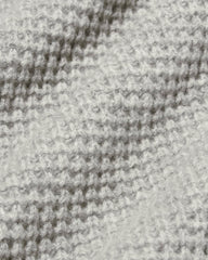 The Waffle Scarf | Heather Grey