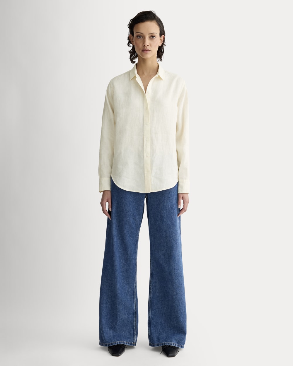The Must-Have Shirt in Linen | Bone
