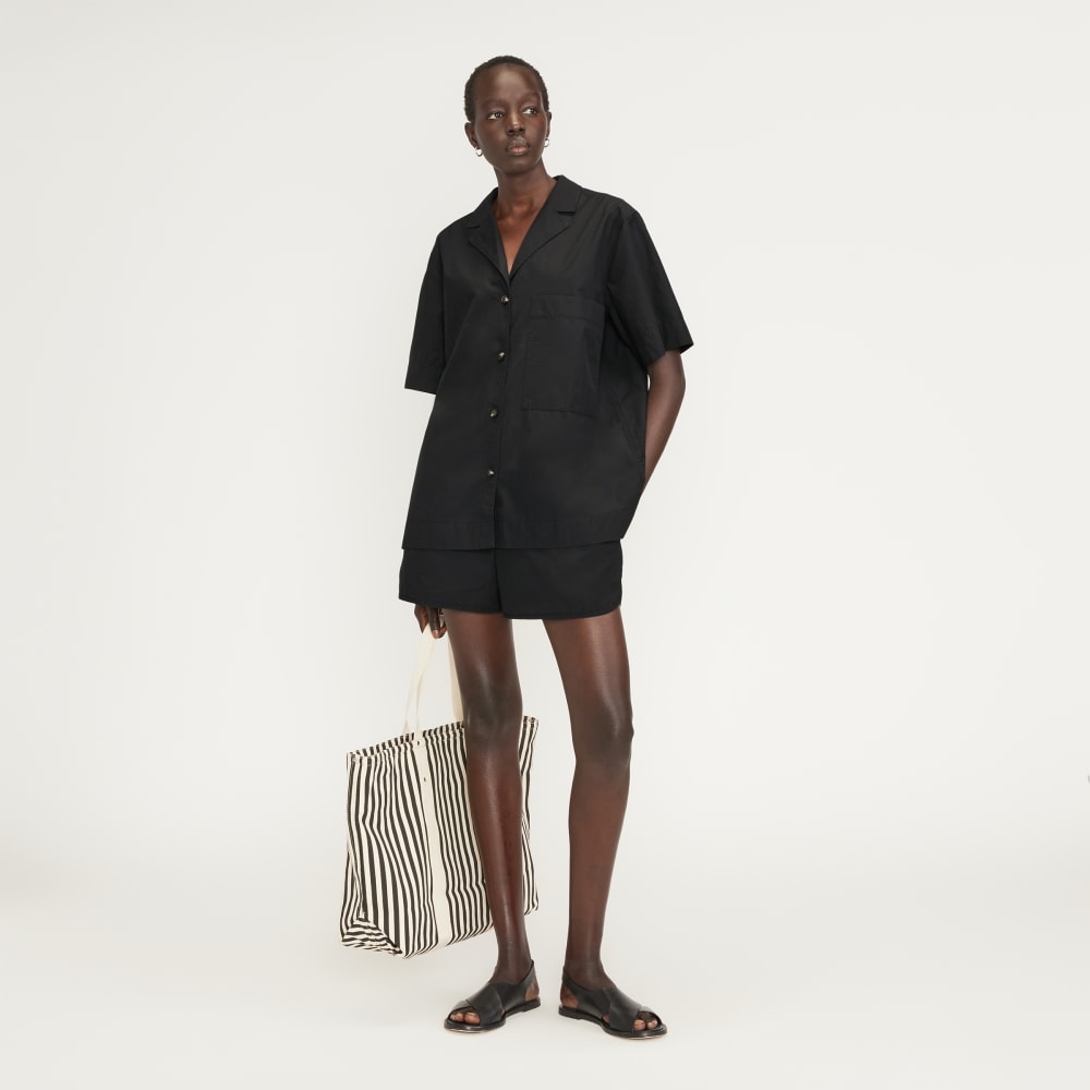 The Poplin Shirt | Black