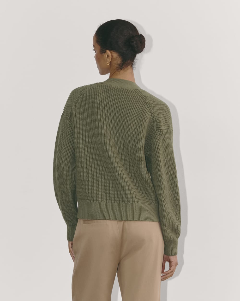 The Boxy Cardigan in Everyday Cotton | Kalamata