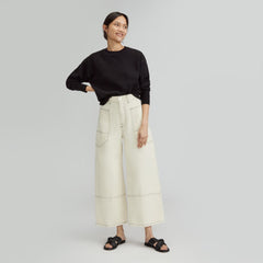 The Cotton-Merino Sweatshirt | Black