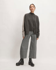 The Good Merino Wool Cardigan | Graphite / Hare Grey