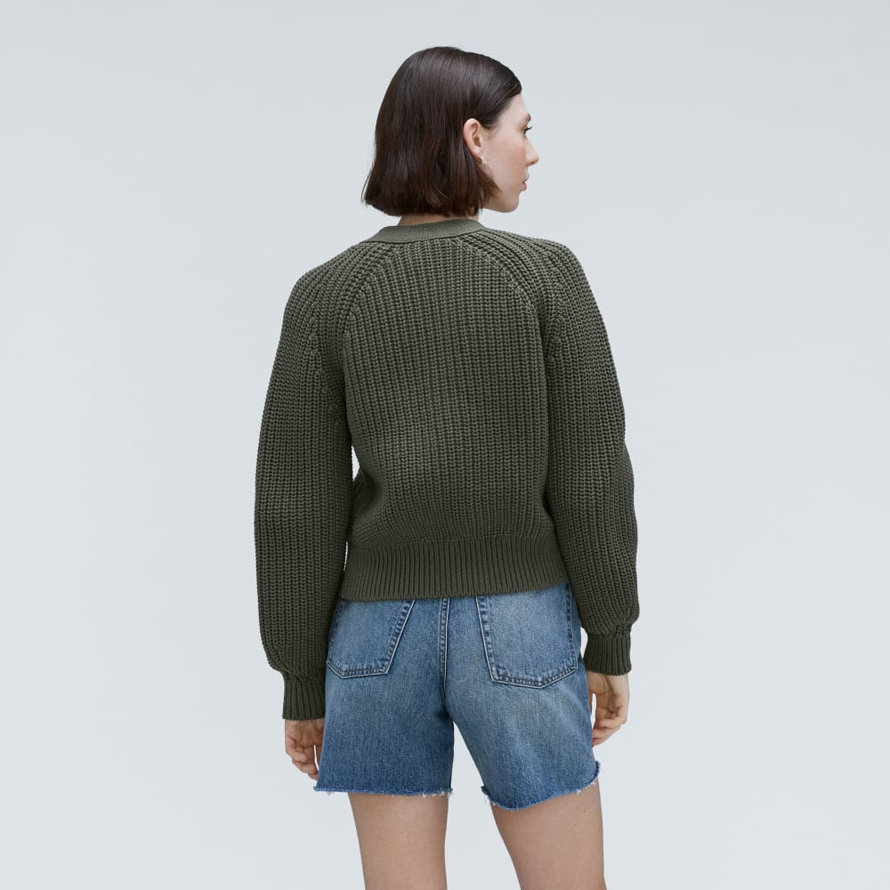 The Texture Cotton Cardigan | Kambaba