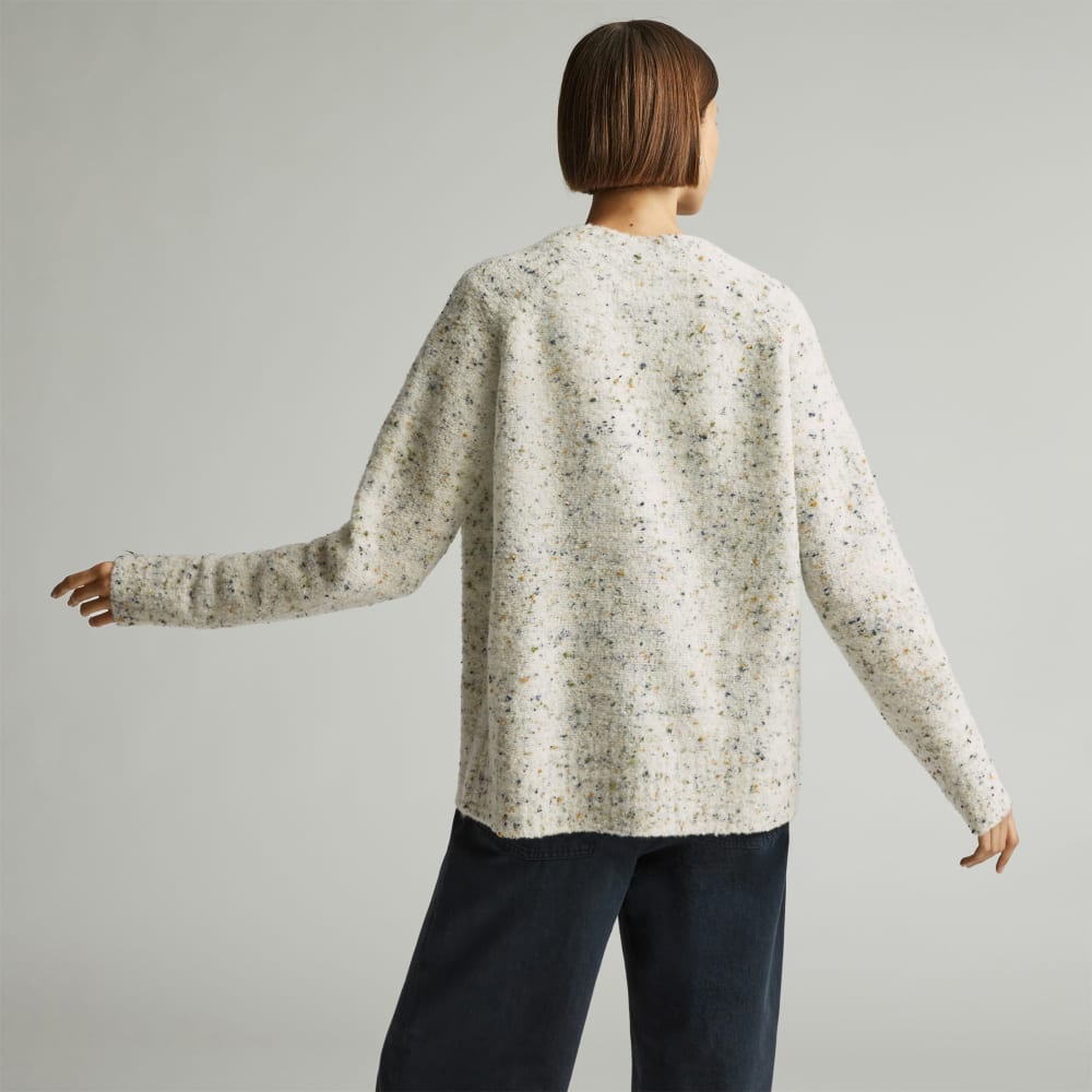 The Confetti Cardigan | Seafoam Green Multi