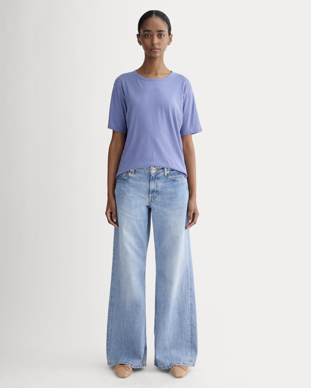 The Air Tee | Blue Dusk