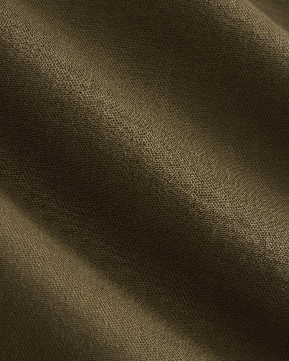 Wide-Leg Belted Pant in Stretch Linen | Beech | Regular