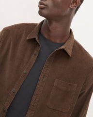 The Relaxed Corduroy Shirt  | Cocoa