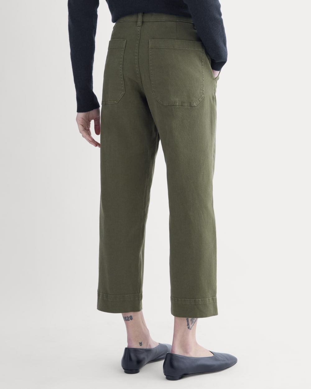 The Utility Straight-Leg Pant | Olive Night | 26.5" Inseam