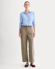 The Utility Wide-Leg Pant | Taupe