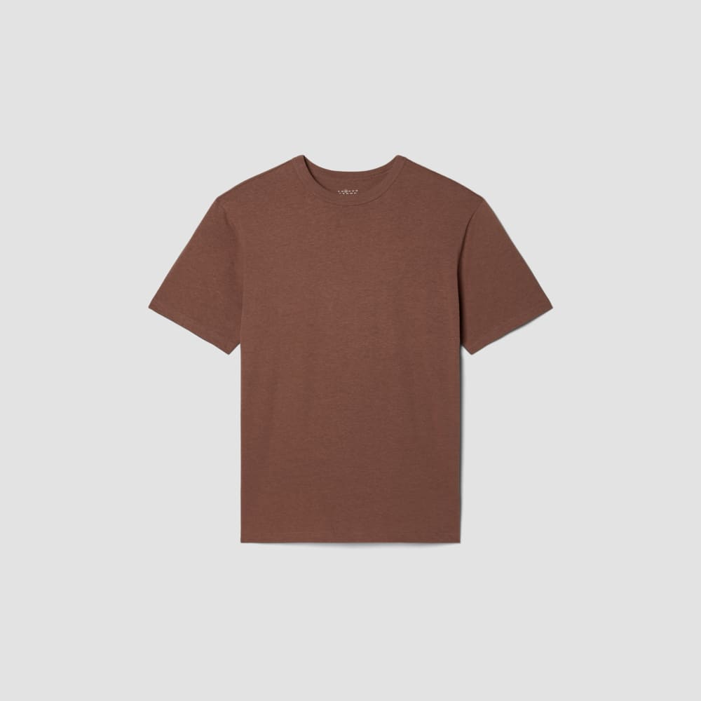 The Everyone Relaxed Hemp Tee | Carob Brown