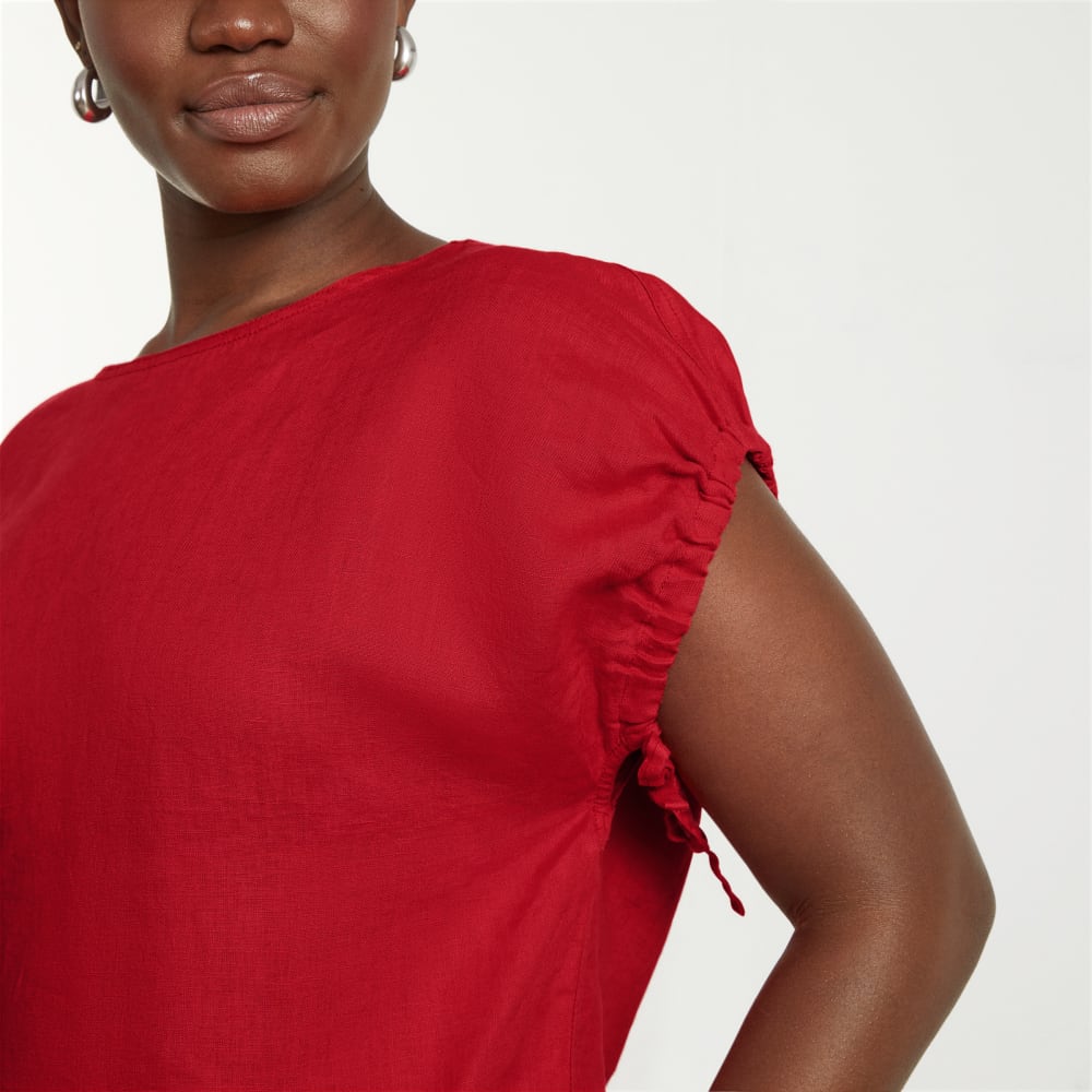 The Drawstring Tunic | Goji Berry