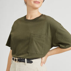 The Organic Cotton Relaxed Pocket Tee | Kalamata