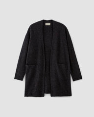 The Cozy-Stretch Long Cardigan | Charcoal