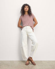 The Oversized Knit Top | Dusty Rose