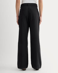 The Wide-Leg Chino | Black