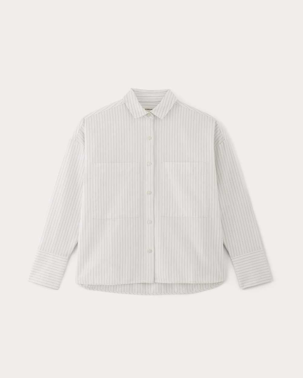 The Boxy Oxford | White / Black