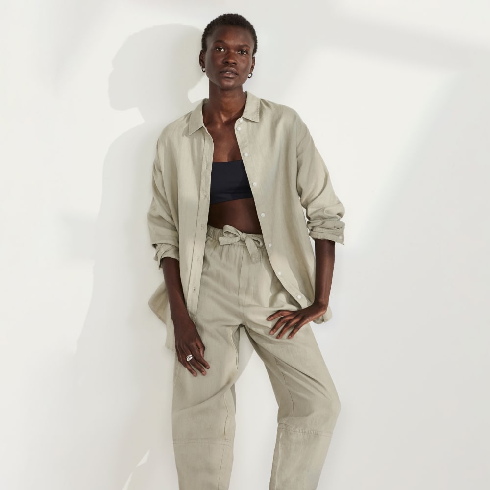 The Must-Have Shirt in Linen | Seagrass