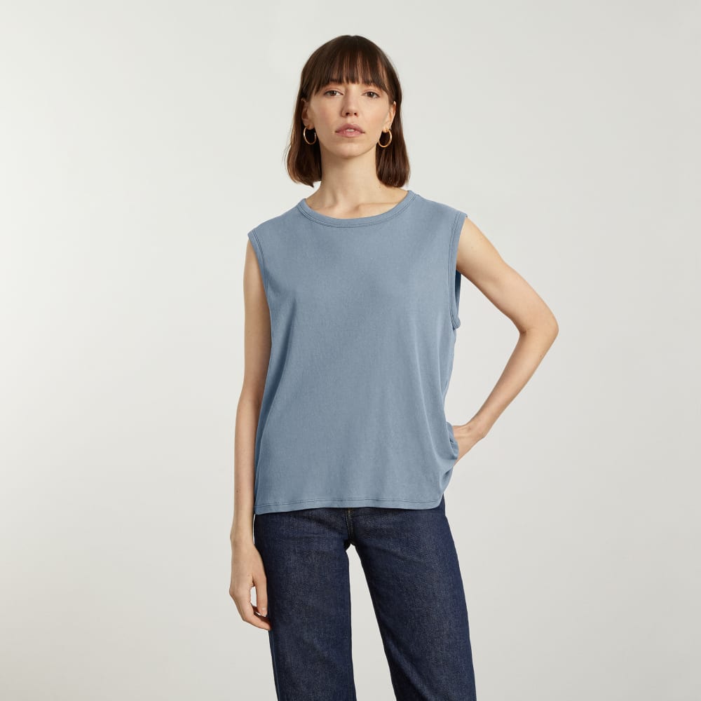 The Air Muscle Tank  | Dusty Blue