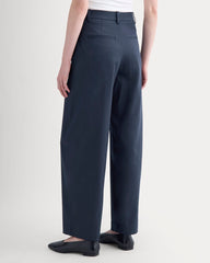 Tailored Drape Balloon Pant | Navy