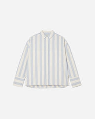 The Boxy Oxford | Blue / White