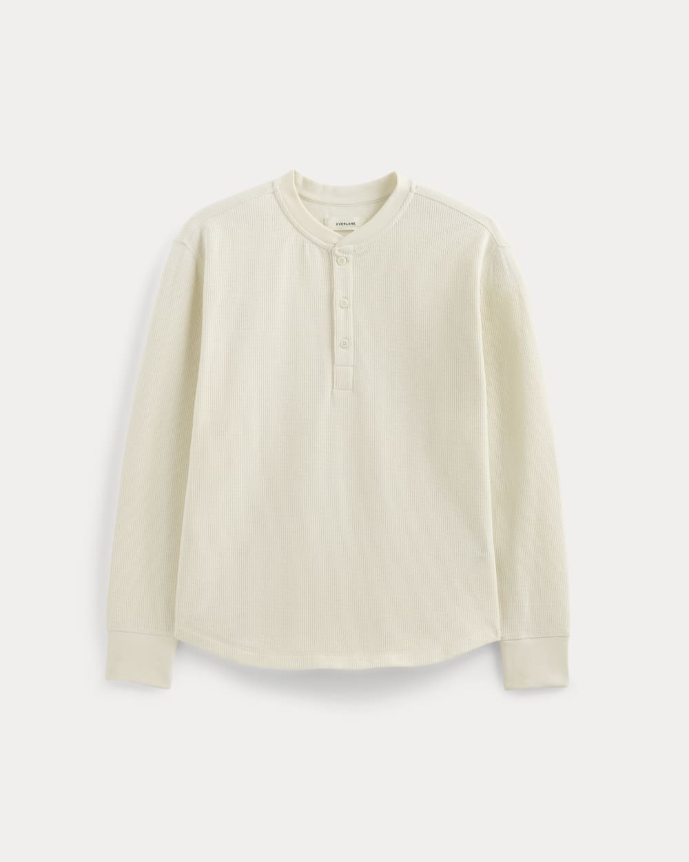 Thermal Henley in Cozy Waffle | Bone
