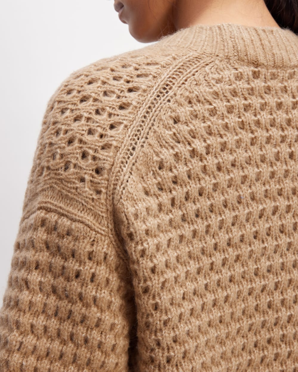The Cloud Oversized Textured Cardigan | Tiger's Eye