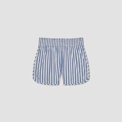 The Poplin Boxer Short | Mazarine Blue / Bone