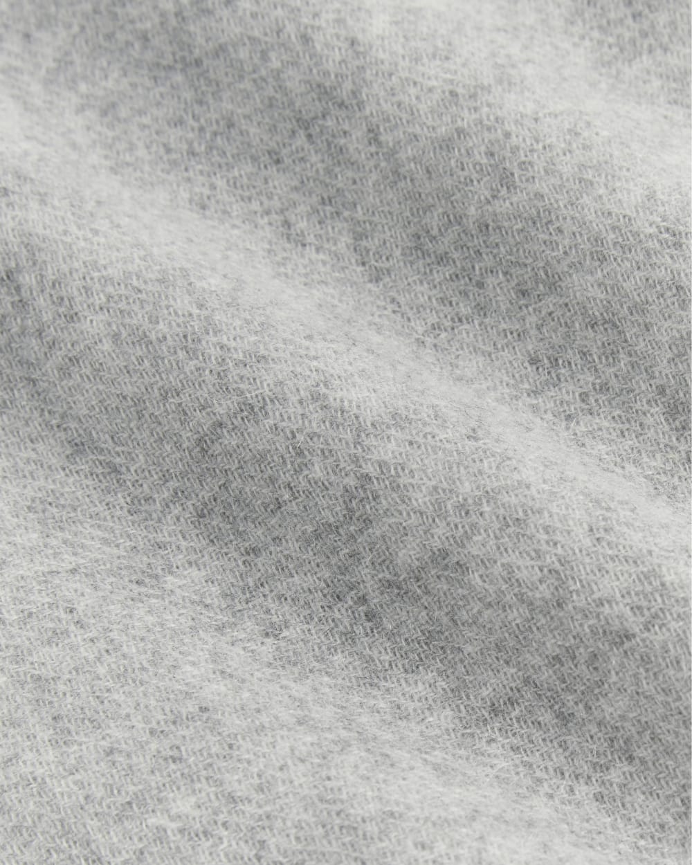 The Cashmere Feather Scarf | Heathered Grey