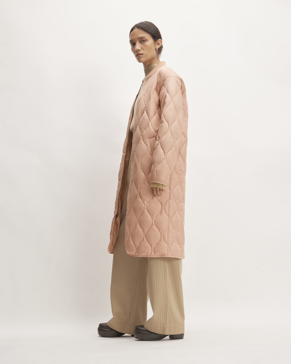The ReNew Long Liner | Blush Pink