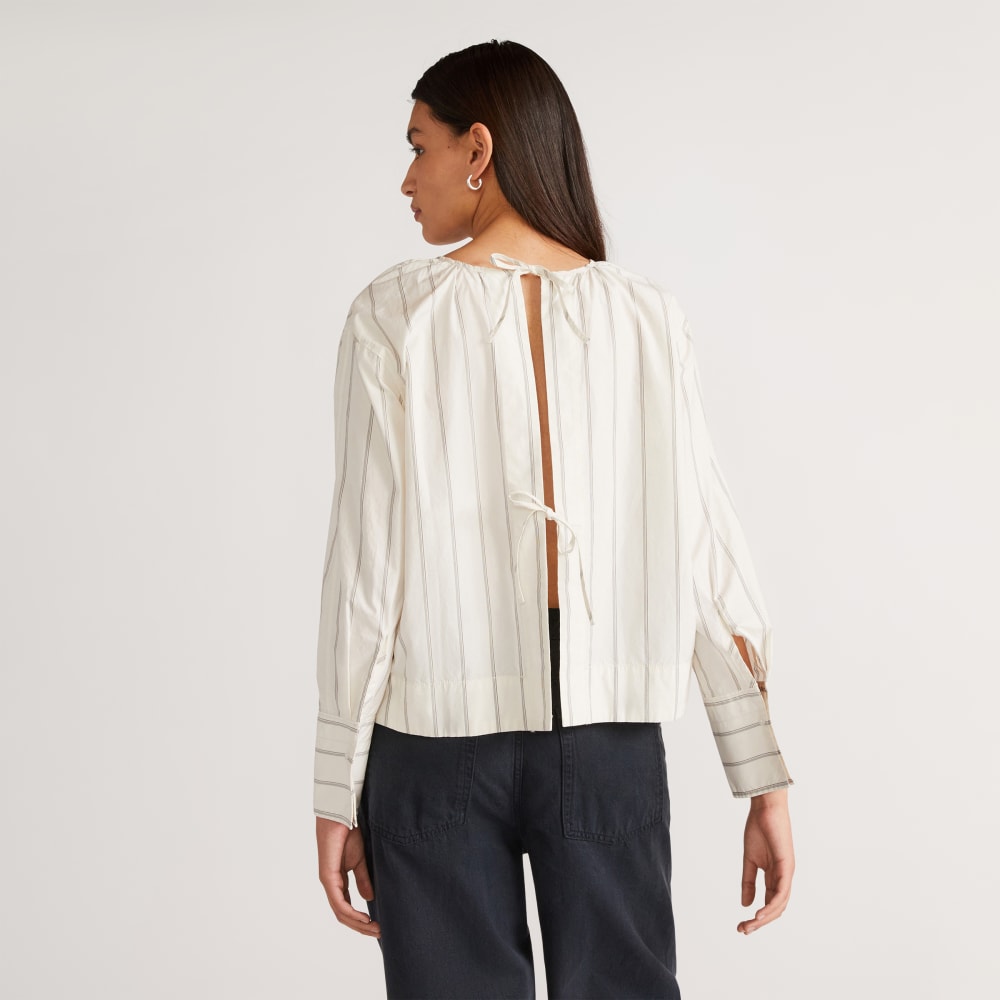 The Poplin Breeze Shirt | Black / Canvas Tan