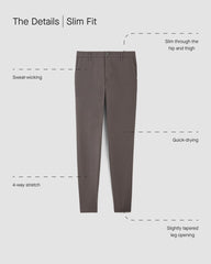 The Performance Chino | Uniform | Chocolate Brown | Slim
