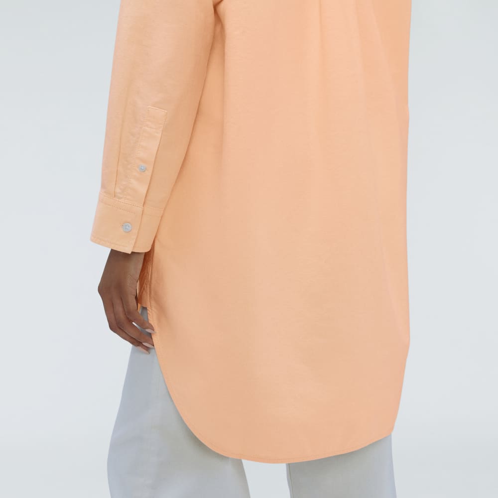 The Way Long Oxford Shirt | Apricot