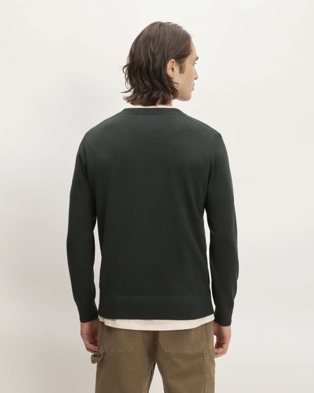 The No-Sweat Sweater | Uniform | Scarab / Black Twist