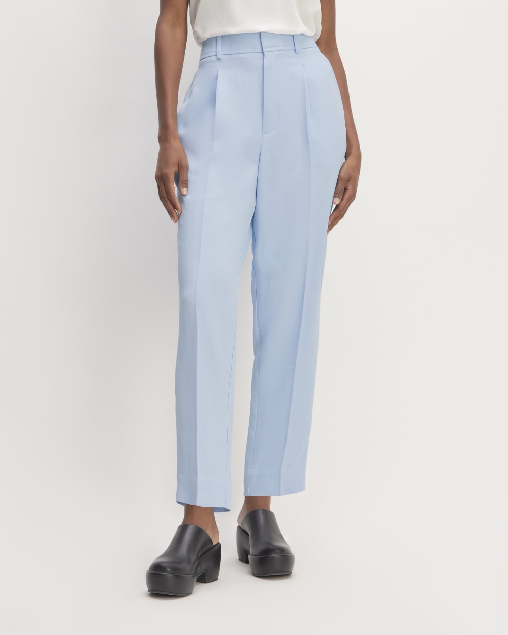 The Japanese GoWeave Way-High® Tapered Pant | Chambray Blue