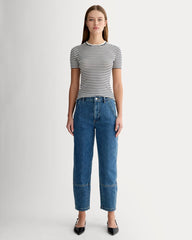 The Utility Barrel Jean | New Blue | Regular