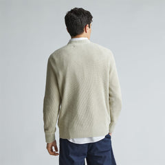 The No-Sweat Ribbed Crew | Pelican