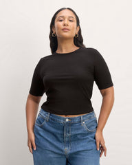 The Shimmy Tee | Black