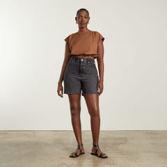 The Bubble Top | Tawny Brown