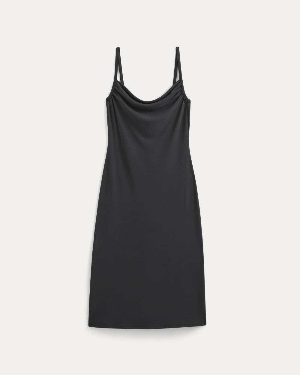 The Tank Midi Dress in Butterknit | Black