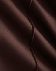 Ponte Wide-Leg Trouser | Dark Chocolate