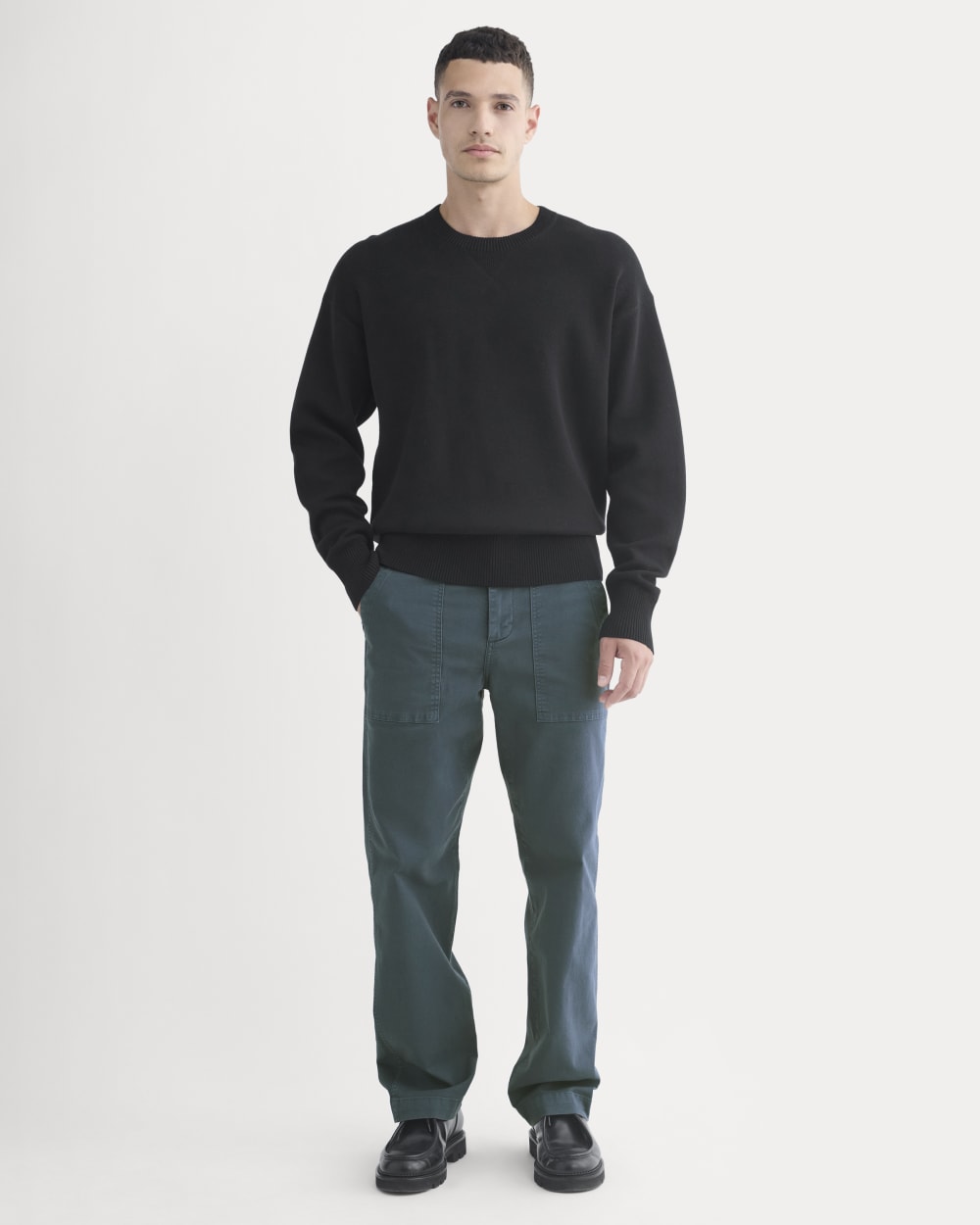 The Canvas Relaxed Pant | Midnight Navy