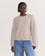 The Cocoon Crew in Plush Cotton | Heather Mushroom
