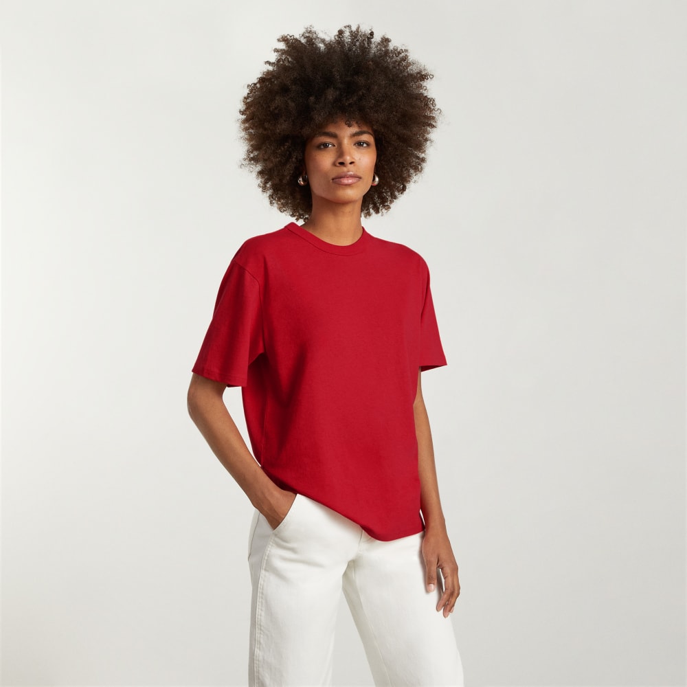 The Everyone Relaxed Hemp Tee | Goji Berry