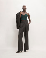 The Structured Cotton Bustier | Scarab