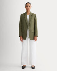The Oversized Blazer in Buttersmooth | Kalamata