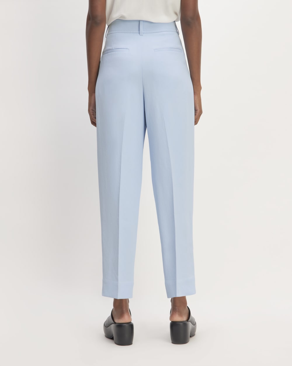 The Japanese GoWeave Way-High® Tapered Pant | Chambray Blue