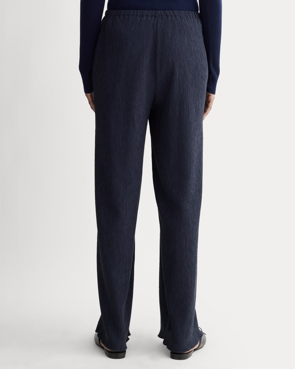 The Crinkle Pant | Navy